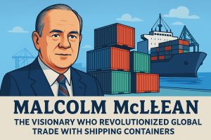 Read more about the article Malcolm McLean: The Visionary Who Revolutionized Global Trade with Shipping Containers