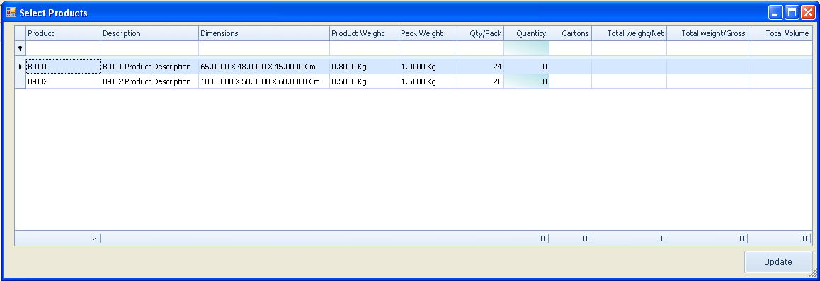 CBM-Calculator-Calculation-Select-Product