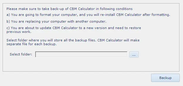 CBM-Calculator-Data-Export