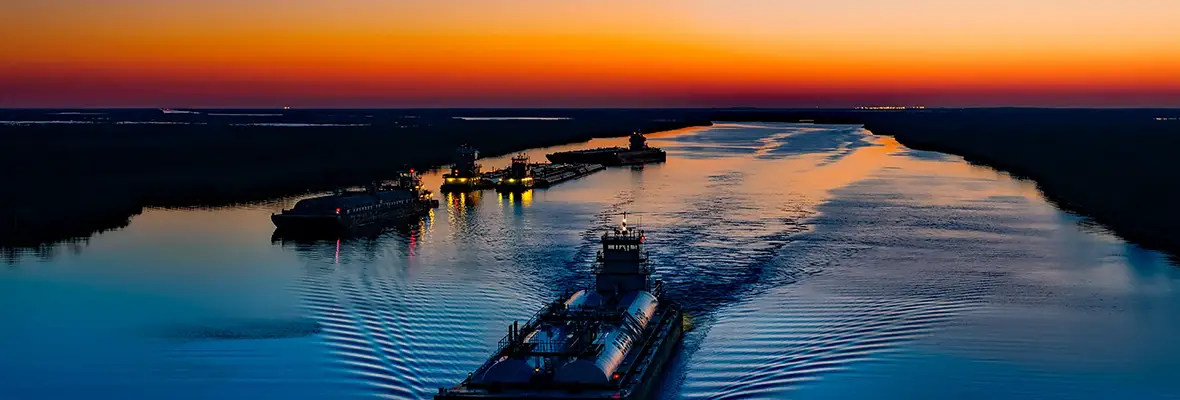 Image showing shipping vessel in sea on cubic feet calculator page.